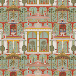 Mind The Gap MAJORELLE GARDEN WP20748 A vibrant palette capturing the lush greenery and colorful flora of...