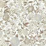 Missoni Home Oriental Garden 10011 Chalk white, pale grey,  beige and brown