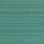 Missoni Home Zig Zag 10137 Matt Teal/ Shimmering Greenish yellow 