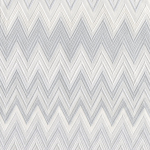 Missoni Home Zig Zag Multicolore 10066 Pearl and Silver.