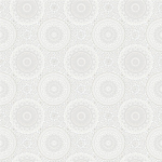 Boråstapeter Mizo 5465 silver on a white background