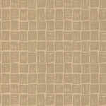 Nina Campbell Mahayana NCW4185-02 Metallic gold on caramel.