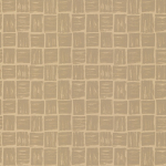 Nina Campbell Mahayana NCW4185-02 Metallic gold on caramel.