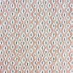 Nina Campbell Beau Rivage NCW4301-02 Taupe and white on a pink background
