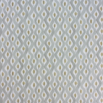 Nina Campbell Beau Rivage NCW4301-03 Gold and white on a grey background
