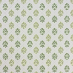 Nina Campbell Camille NCW4303-02 Green on a white background
