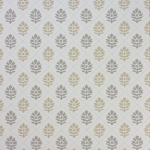 Nina Campbell Camille NCW4303-04 Grey and beige on a white background

