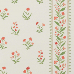 Nina Campbell Petit Dapuri NCW4493-02 Coral / Sage