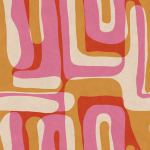 Mind The Gap NOSTALGIA WP30200 NOSTALGIA ROSA Wallpaper