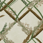 Mind The Gap ORNAMENTAL REED WP30161 Taupe, Green, Brown, Ivory