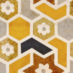 Mind The Gap Taj Mahal WP20259 Black, Brown, Taupe, Yellow
