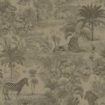 Timeless Design Safari Toile TD1103-02 Sepia
