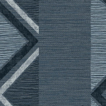 Today Interiors Beswick Chevron TH91502 Various blue tones contrasted with white and soft baby blue lines.