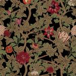 Mind The Gap THE FLOWERING WP20731 Black, Green, Pink, Red, Brown