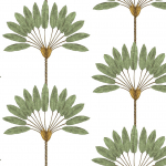 Today Interiors FLOURISH TR70404 Features crisp white or off-white background with a delicate soft-g...