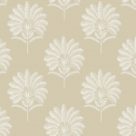 Today Interiors PALM TREES TR71005 White tree crowns on champagne gold create contrast, glow, and subt...