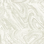 Osborne & Little Travertino CW6000-06 Pearl metallic with gold and white striations.