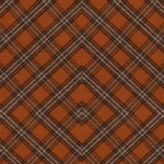 Mind The Gap Unusual Tartan WP20386 Black, Brown, terracotta
