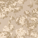 Osborne & Little Sherwood W5875-03 Gold metallic and cream on buff.