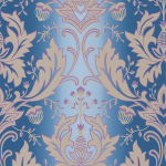 Matthew Williamson Viceroy W6954-05 Silver, blue and cream