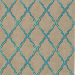  Jali Trellis - Gold Wallpaper W6957-01