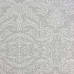 Matthew Williamson Orangery Lace  W7142-03 White on a light grey background
