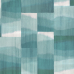 Osborne & Little Kirigami W7553-01 Teal