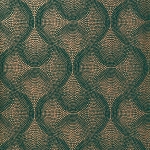 Osborne & Little Uroko W7556-01 Teal/Copper