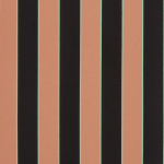 Osborne & Little Regency Stripe W7780-15 Terracotta - Green / Terracotta Pink