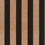 Osborne & Little Regency Stripe W7780-16 Siena - Brown / Bronze / Blue