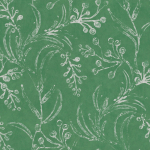 Mind The Gap WALLFLOWER WP20821 A fresh combination of emerald green and white on a green background.