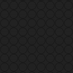 Today Interiors HOOP WH40500 A matte black background with glossy black circles, offering a subt...