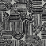 Today Interiors MANDOLIN HAZE WH41300 A cooler, mid-grey soft silver background with pearlescent accents ...