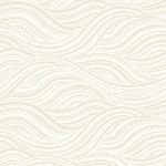 Today Interiors WAVESCAPE WH41703 Stone-toned background with crisp white flowing wave pattern.