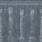 Mind The Gap Colonnade WP20023 Blue