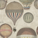 Mind The Gap Hot Air WP20033 Blue, Green, Red, Taupe