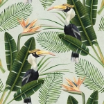 Mind The Gap Birds of Paradise WP20092 Black, Green, Orange
