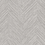 Today Interiors Shades of White Textile Zigzag WS70216 Striking in charcoal and cool grey.