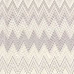 Missoni Home Zig Zag Multicolore 10060 Warm taupe with silver and pink undertones