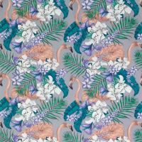 Flamingo Club Fabric