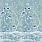 Aqua & Blue Wallpaper PDG1137/02