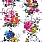 Multi Colour Wallpaper P578/01