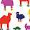 Multi Colour Wallpaper JV-25987
