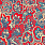Red Wallpaper JV-7214