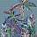 Aqua & Blue Wallpaper JV-6872