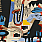Multi Colour Wallpaper WP20879