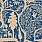 Aqua & Blue Wallpaper WP20816