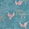 Aqua & Blue Wallpaper W5603-10