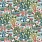 Multi Colour Wallpaper W7811-01