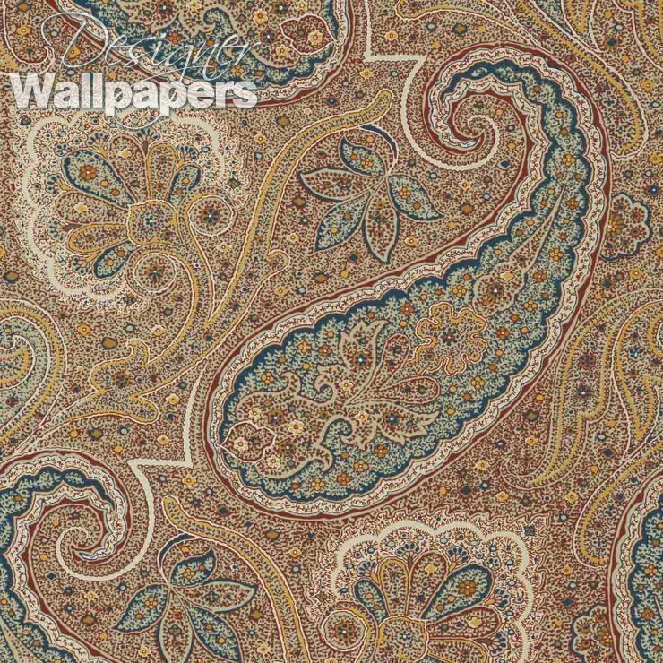 Thibaut Wallpapers Sherrill Paisley - Next Day Delivery | Designer ...